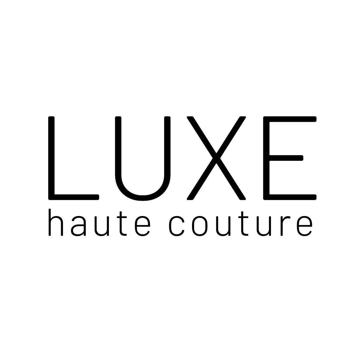 Luxe haute couture