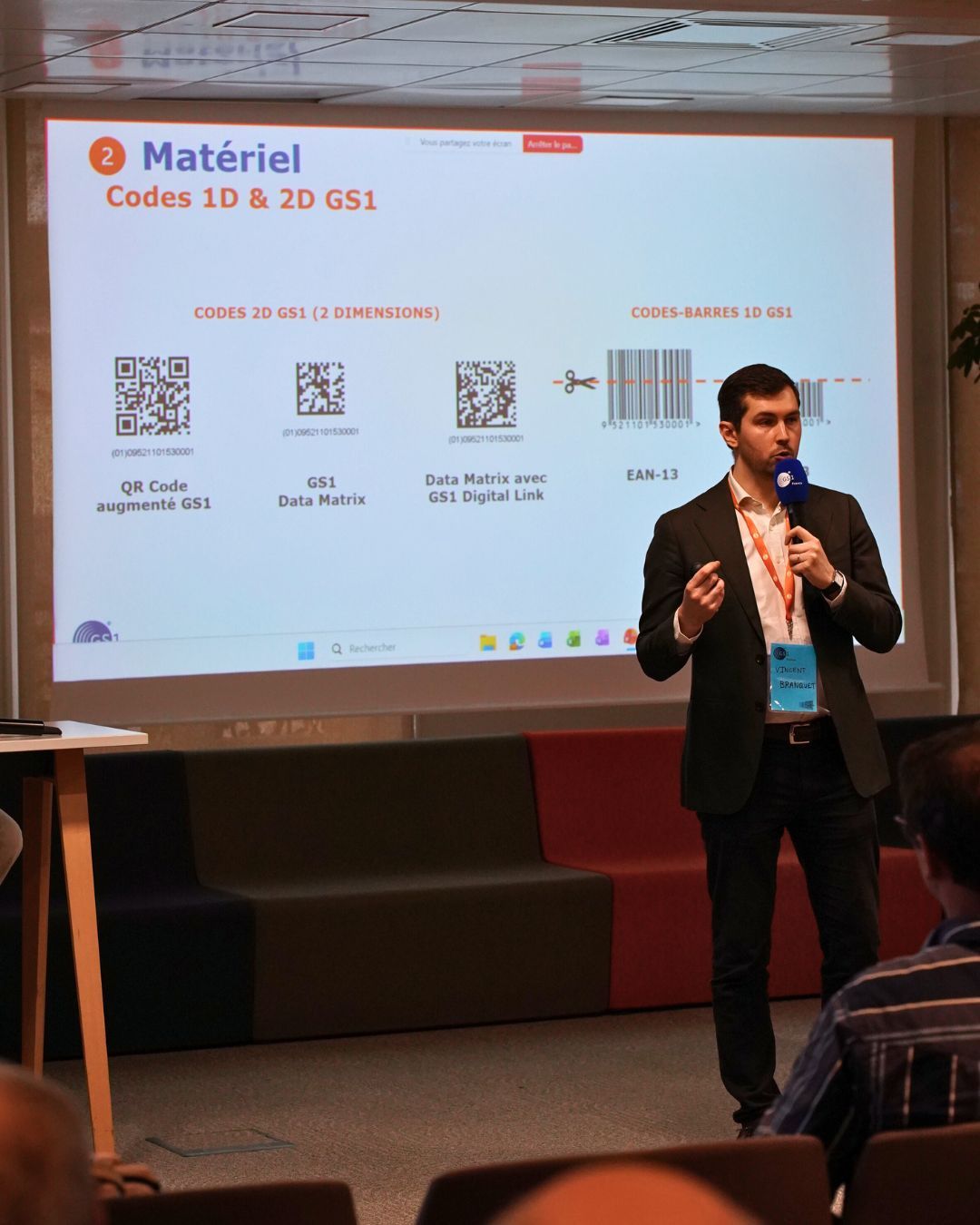 Comparatif codes 1D et 2D GS1